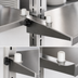 Thumbnail image #3 for Eagle Group 21-Inch Double Knob Aluminum Shelf Bracket for Cantilevered Shelving Systems