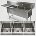 Thumbnail image #3 for John Boos Pro-Bowl 3-Compartment Stainless Steel Sink with Left Drainboard