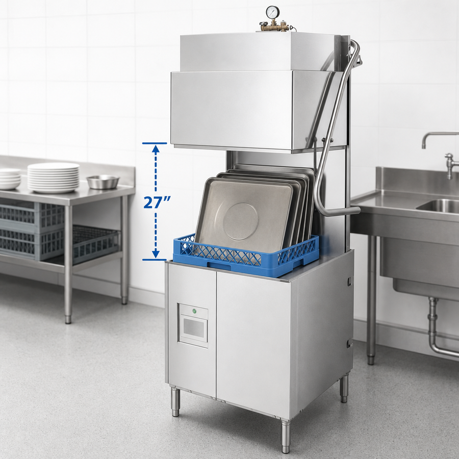 27-Inch Extended Hood Opening