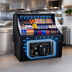 Thumbnail image #3 for Howard-McCray Ovation Series 63-Inch Black Self-Contained Open Merchandiser, 44-Inch High, LED Lighting