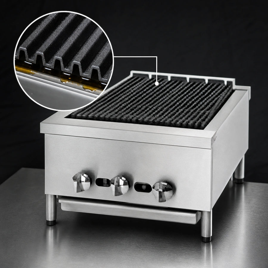 Heavy-Duty Cast Iron Grates