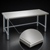 Thumbnail image #3 for Eagle Group Spec-Master Marine Series Stainless Steel Work Table, 60 x 30 Inch, 14-Gauge Top, Box Marine Edge, Galvanized Base
