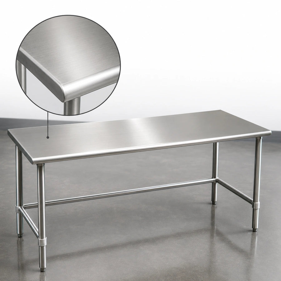 14-Gauge Stainless Steel Top