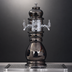 Thumbnail image #3 for Glastender Black Forest 3-Faucet Air-Cooled Countertop Draft Dispensing Tower with Mirror Finish Drain Pan