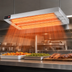 Thumbnail image #3 for Hatco Glo-Ray 66-Inch Double Unlighted Infrared Strip Heater, Aluminum, 3.12 kW