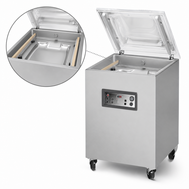 Product image #3 for ATMOVAC Premium Single Chamber Floor Model Vacuum Sealer with Dual 20.5-Inch Seal Bars