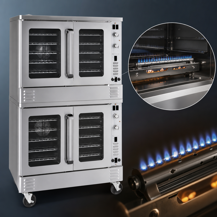 Product image #3 for Southbend Platinum Bakery-Depth Double-Deck Gas Convection Oven