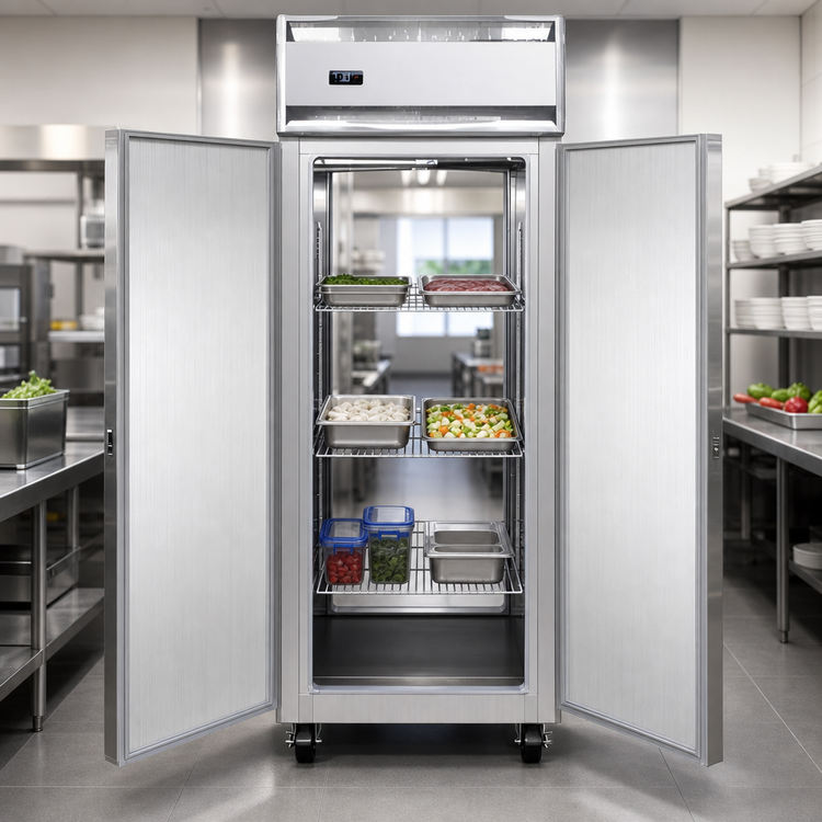 Product image #3 for Continental Refrigerator 1FENSSPT Extra-Wide Pass-Thru One-Section Freezer