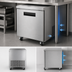 Thumbnail image #3 for Hoshizaki Steelheart UF27B 27-Inch One-Section Undercounter Freezer, 7.21 Cu. Ft., Solid Hinged Door