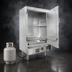 Thumbnail image #3 for MasterRange 24-Inch Propane Gas Smokehouse Smoker with Right-Hinged Door