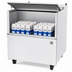 Thumbnail image #3 for Beverage-Air SM34HC-W Single Access Cold Wall School Milk Cooler, 34 Inch, 12.73 Cu. Ft., White Exterior