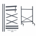 Thumbnail image #3 for Metro SmartLever Stationary Cantilevered Shelving Starter Base Kit for 54