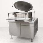 Thumbnail image #3 for Crown DMT-60 Direct Steam 2/3 Jacketed 60 Gallon Tilting Kettle