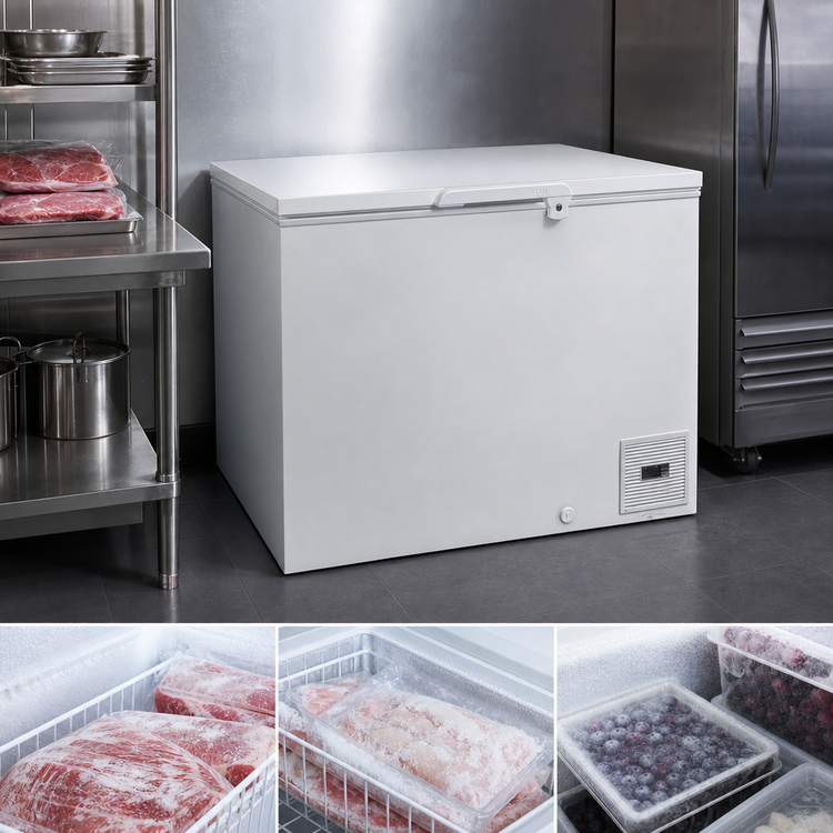 Product image #3 for Excellence Ultra Cold -50°F Commercial Chest Freezer, 41-1/2 In. Wide, 8.6 Cu. Ft., Solid Locking Door