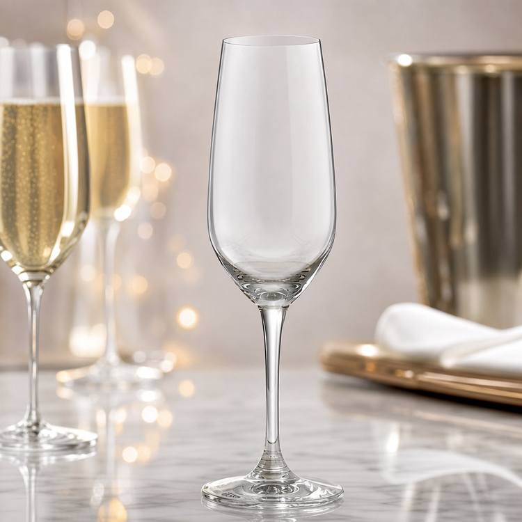 Product image #3 for Ocean Lexington Stemmed Flute Champagne Glass, 6.25 oz., Clear