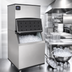 Thumbnail image #3 for Maxx Ice Intelligent Series 30-Inch Air-Cooled Full Dice Modular Ice Machine with 470-lb Storage Bin