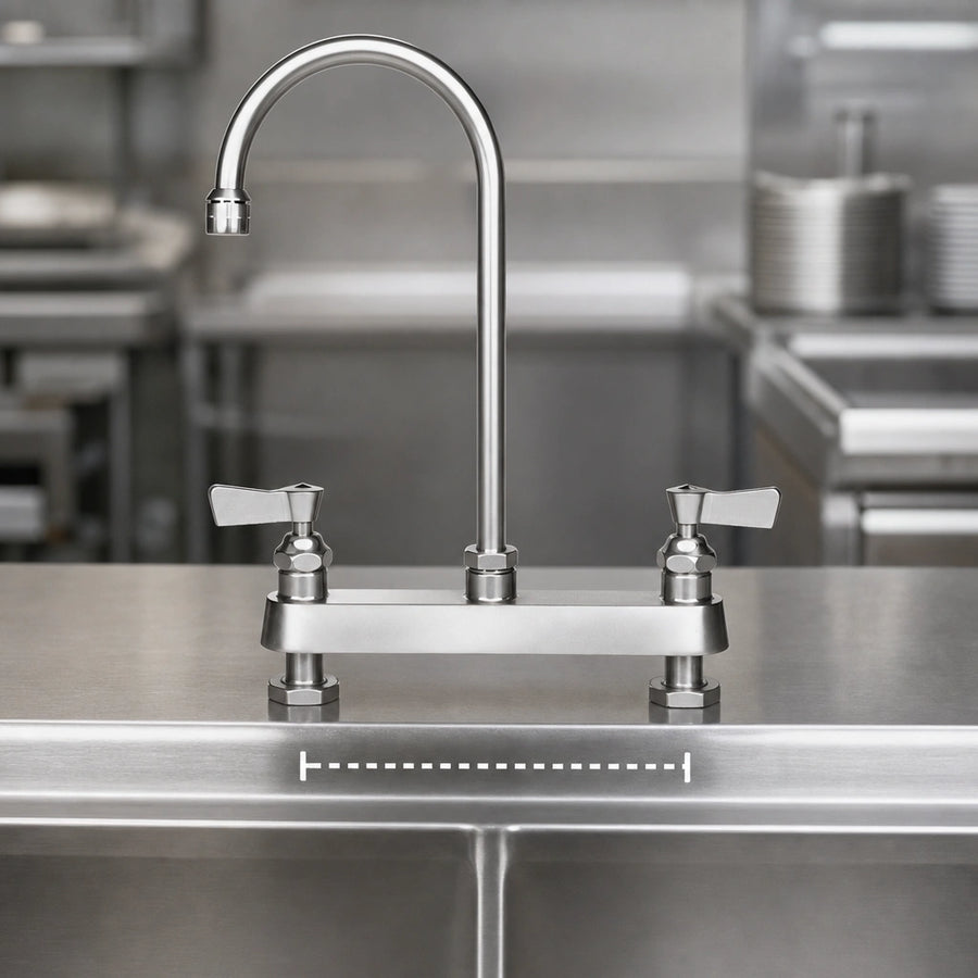 Deck-Mount, 8-Inch Centers