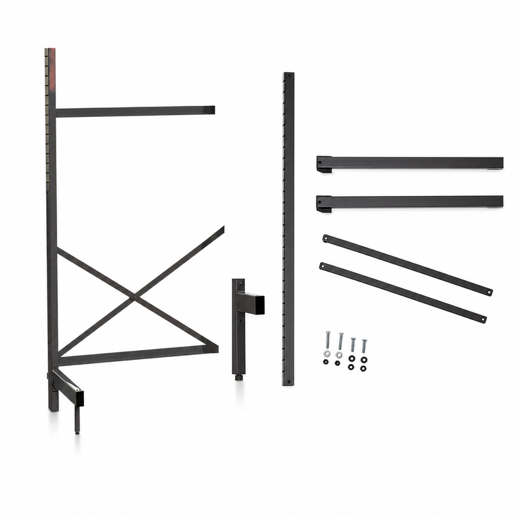Product image #3 for Metro SmartLever Add-On Cantilevered Shelving Kit for 54-Inch W x 18-Inch D Shelves