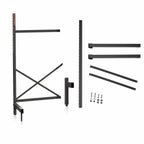 Thumbnail image #3 for Metro SmartLever SM861854-ADD Add-On Cantilevered Shelving Kit, Steel, 86"H, for 54"W x 18"D Shelves