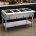 Thumbnail image #3 for Eagle Group Electric Open Base Stationary Hot Food Table with 4 Dry Wells, 63-1/2 Inch, 208V, Single-Phase