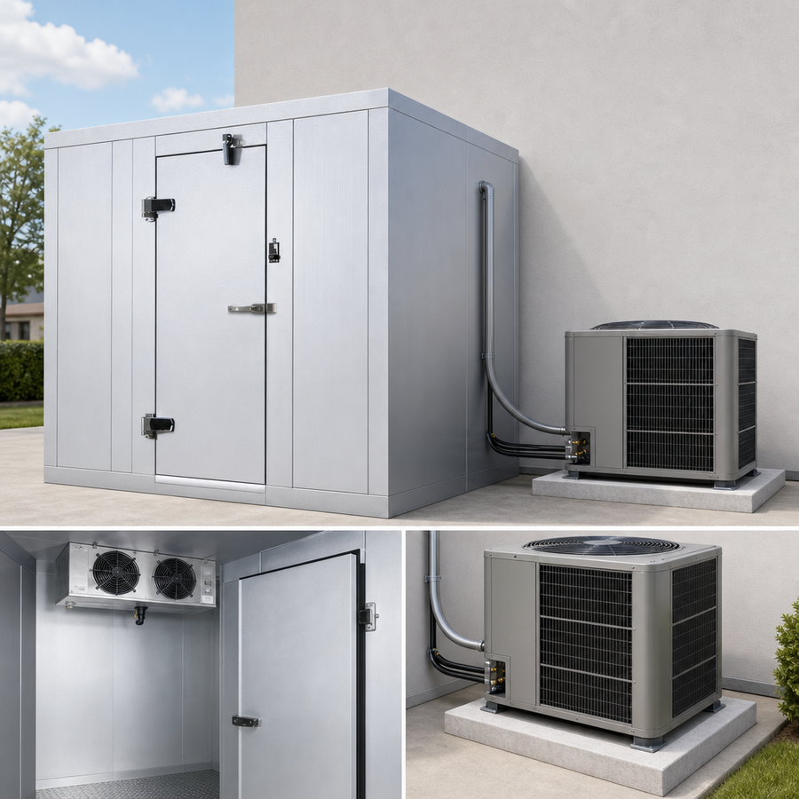 Outdoor Remote Refrigeration System