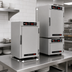 Thumbnail image #4 for Metro HotBlox™ Narrow 8-Pan Insulated Holding Cabinet, Countertop/Stacking, Analog Controls, Solid Door, 120V
