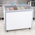 Thumbnail image #2 for Omcan 39-Inch Ice Cream Display Chest Freezer with Sliding Glass Top, 9.5 Cu. Ft.