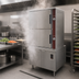 Thumbnail image #3 for Southbend Steam DCX-2S Direct Steam Convection Steamer, 2-Compartment, 24-Inch Cabinet Base