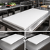 Thumbnail image #3 for John Boos Reversible Poly Work Table Top, 108 x 36 x 3/4 Inch, Replacement for TC, M & GMT Tables