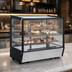 Thumbnail image #3 for Countertop Full-Service Square Glass Refrigerated Display Case, 35 Inch, 6.56 Cu. Ft.