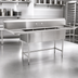 Thumbnail image #3 for Eagle Group BlendPort® BPFC Series Three-Compartment Stainless Steel Sink with 18 x 24 Bowls and Dual 24-Inch Drainboards