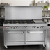Thumbnail image #3 for Southbend Ultimate 60-Inch Gas Restaurant Range with 6 Burners, 24-Inch Griddle, Standard Oven, and Convection Oven