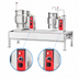 Thumbnail image #3 for Vulcan Electric Tilting Kettle Stand Assembly with 64-Inch Stainless Steel Stand