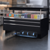 Thumbnail image #4 for Turbo Air Low-Profile Horizontal Open Display Merchandiser, Deck Only, 8 Cu. Ft., Self-Contained Refrigeration