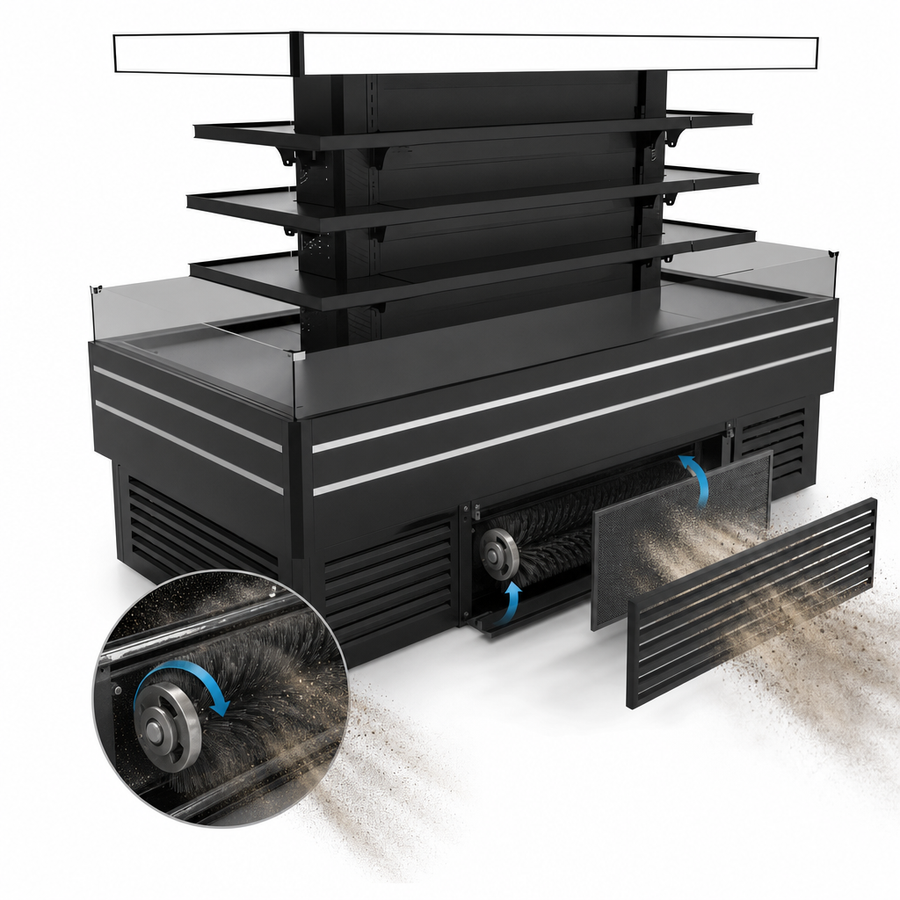 Self-Cleaning Condenser