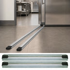 Thumbnail image #3 for Quantum QVTRK-2-192EST Single-Unit Floor Track Assembly Kit, 2 x 16-Foot V-Groove Aluminum Tracks