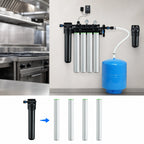 Thumbnail image #3 for Everpure EV934721 Quad Commercial Water Filtration System, 48,000-Gallon, 0.5-Micron, 6.70 GPM