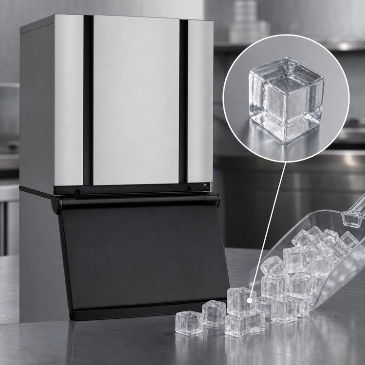 Product image #4 for Ice-O-Matic Elevation Series™ 22-Inch Modular Full Cube Ice Maker, Water-Cooled, 320 lb/24 Hr
