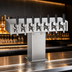 Thumbnail image #3 for Extra High Wide Base 8-Faucet Glycol-Cooled Tee Draft Beer Tower