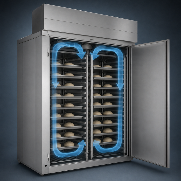 Product image #3 for Baxter PW2E Roll-In Double Wide Proofer Cabinet, 40.5-Inch Deep, With Floor