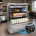 Thumbnail image #3 for Howard-McCray 30E Series 51-Inch Self-Contained Multi-Purpose Open Merchandiser with Sliding Rear Doors, Stainless Steel