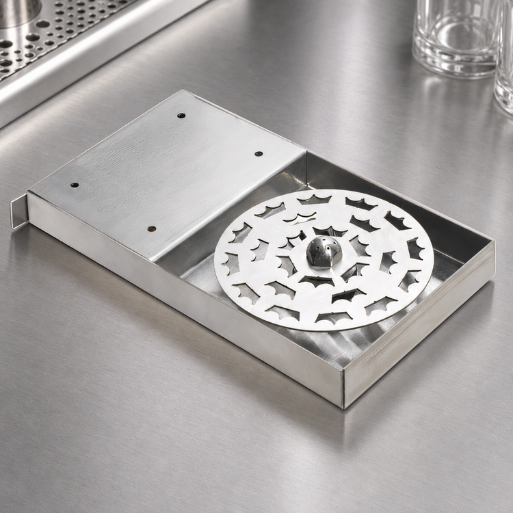 Product image #3 for Krowne Royal Series Stainless Steel Undermount Rinser Faucet, 5 x 9 Inches
