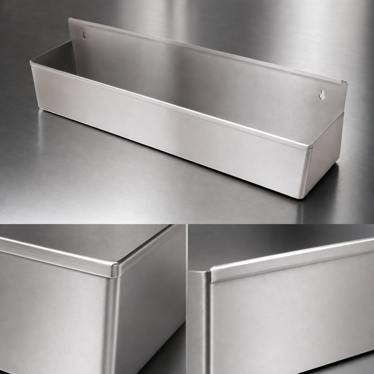 Product image #3 for Advance Tabco Underbar Basics 48-Inch Standard-Duty Single-Tier Stainless Steel Speed Rail