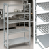 Thumbnail image #4 for Cambro Camshelving Premium 21 x 60 x 84 Inch 5-Tier Vented and Solid Stationary Starter Unit