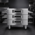 Thumbnail image #3 for Middleby Marshall X70G-3 Triple Deck Natural Gas Energy Management Conveyor Pizza Oven