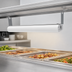 Thumbnail image #3 for Vollrath Low Profile 66-Inch Unlighted Strip Heat Lamp, 208V, White Hammer Powder Coat