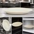 Thumbnail image #4 for Crestware Dover White Oval Ceramic Platter, 9-3/4 x 6-3/4 In., Wide Rim, Rolled Edge
