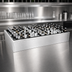 Thumbnail image #3 for Glastender IDU-18X24 Back Bar Bottled Beverage Ice Display Unit, 24 x 18 x 7 Inches, Stainless Steel