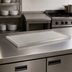 Thumbnail image #3 for Advance Tabco VCTC-244 Flat Top Stainless Steel Countertop, 48 x 25 Inches, No Backsplash
