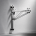 Thumbnail image #3 for Eagle Adjustable Post Wire Wall Mount Prepackaged Mid Unit for 21-Inch Deep Shelves, Stainless Steel